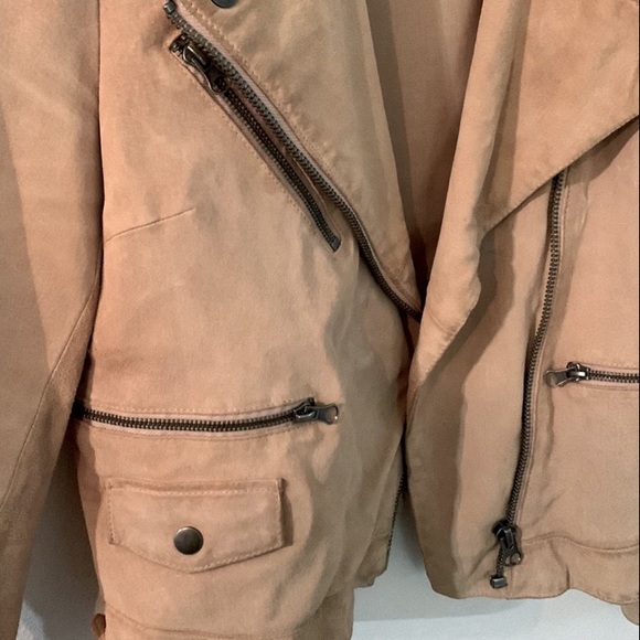 ASOS Suede Biker Jacket - Picture 8 of 8